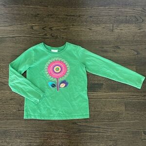 Hanna Andersson Flower Tee- 140 (10)